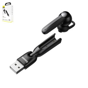 Headphone Baseus A05, wireless, vacuum, black, with cable  #NGA05 01
