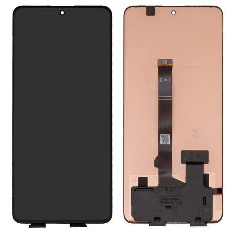 LCD compatible with Xiaomi Poco X6, Redmi Note 13 Pro 5G, black, without frame, High Copy, OLED