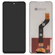 LCD compatible with Infinix Hot 30 Play NFC, (black, without frame, original (change glass) , X6835B, X6835)