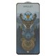 Tempered Glass Screen Protector iNobi Amulet compatible with Motorola Moto G52, Moto G72 XT2255, Moto G82 XT2225, (Full Glue, Anti-Static, black)