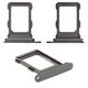 Держатель SIM-карты для iPhone 16 Pro, iPhone 16 Pro Max, черный, single Sim, black titanium