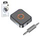 FM Transmitter Borofone BC55, (black, with button, USB type C, TRS 3.5 mm) #6941997772225
