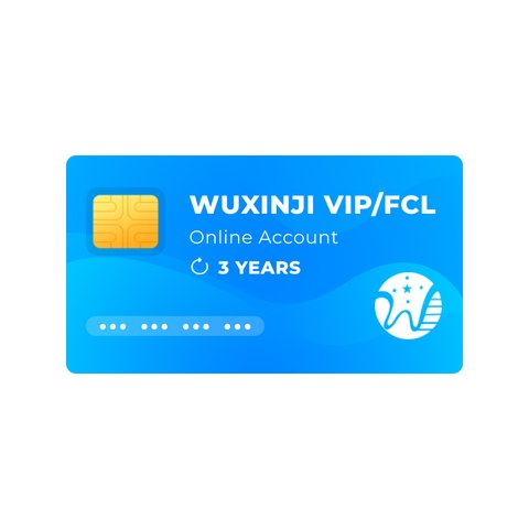WUXINJI VIP FCL Online 3 Years Account