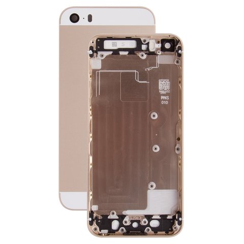 Carcasa puede usarse con Apple iPhone 5S, dorado, HC