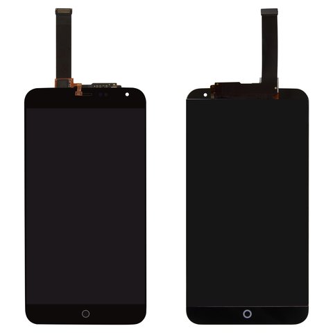 Pantalla LCD puede usarse con Meizu MX4 5.3", negro, sin marco, Original PRC 