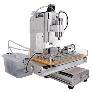 Máquina fresadora CNC de sobremesa de 5 ejes ChinaCNCzone HY 6040 1500 W 