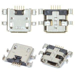 Conector de carga puede usarse con Asus ZenFone 5 A500CG , ZenFone 5 A500KL , ZenFone 5 A501CG , ZenFone 5 Lite A502CG , ZenFone 6 A600CG , ZenFone 6 A601CG , 5 pin, micro USB tipo B