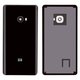 Panel trasero de carcasa puede usarse con Xiaomi Mi Note 2, negra, con vidrio de cámara