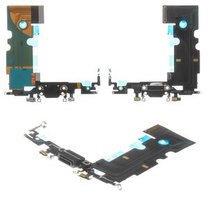 Cable flex puede usarse con iPhone 8, iPhone SE 2020, iPhone SE 2022, del conector de carga, negro, AAA