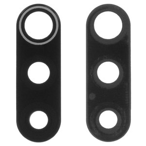 Vidrio de cámara puede usarse con Xiaomi Redmi 9, negro, M2004J19G, M2004J19C