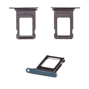 Sujetador de tarjeta SIM puede usarse con iPhone 13 Pro Max, gris, single SIM