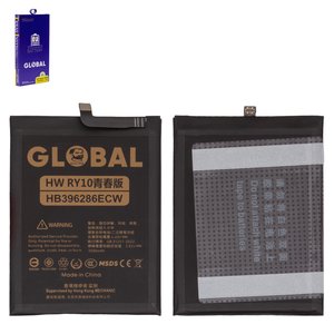 Batería Mechanic HB396286ECW puede usarse con Huawei Honor 10 Lite, Honor 20i, Honor 9S, Li Polymer, 3.82 V, 3320 mAh