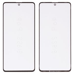 Vidrio de carcasa G+OCA PRO puede usarse con Samsung M515F Galaxy M51, con película OCA, negro