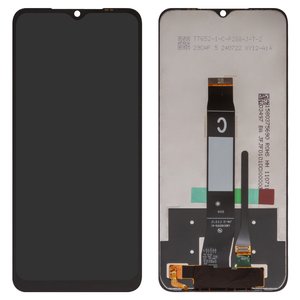 Pantalla LCD puede usarse con Xiaomi Poco C50, Poco C51, Redmi A1, Redmi A1 Plus, Redmi A2, Redmi A2 Plus, negro, sin marco, Box 