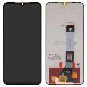 Pantalla LCD puede usarse con Xiaomi Poco M3, Redmi 9T, negro, sin marco, FLYCDI