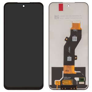 Pantalla LCD puede usarse con Tecno Pop 9 4G, Spark Go 2025 , Spark Go 1 KL4 , negro, sin marco, High Copy, KL4, TXDI670QBAPX 23, FPC6715 1