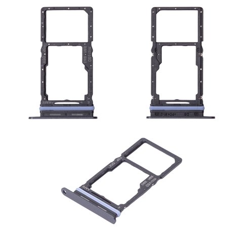 Sujetador de tarjeta SIM puede usarse con Samsung A165 Galaxy A16, A166 Galaxy A16 5G, azul, midnight Blue, dual SIM