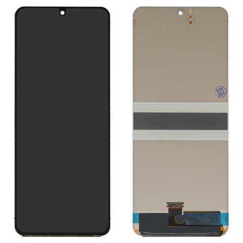 Pantalla LCD puede usarse con Samsung F741 Galaxy Z Flip6, negro, sin marco, High Copy