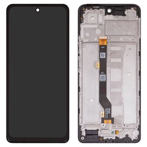 Pantalla LCD puede usarse con Infinix Hot 40 X6836 , negro, con marco, High Copy, TXD1680EBQPX 26