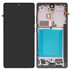 Pantalla LCD puede usarse con Samsung S938 Galaxy S25 Ultra, negro, con marco, Original PRC 