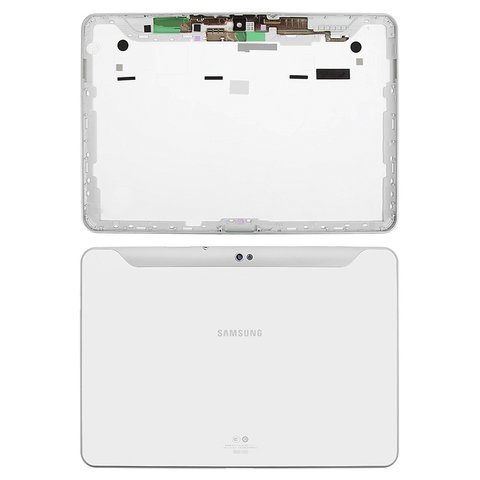 Корпус для Samsung P7510 Galaxy Tab, білий, версія Wi Fi 
