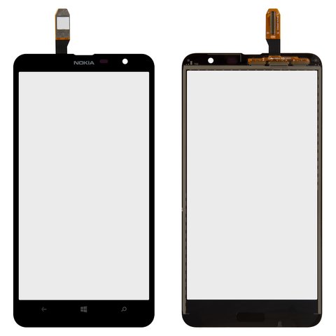 Сенсорный экран для Nokia 1320 Lumia, черный