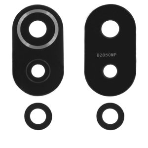 Скло камери для Xiaomi Mi 11 Lite, Mi 11 Lite 5G, Mi 11 Lite 5G NE, чорне, комплект 2 шт.