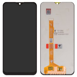 Дисплей для Vivo U10, Y11 2019 , Y12 2019 , Y15 2019 , Y17 2019 , Y3, чорний, без рамки, FLYCDI, з широким обідком, BV064WLM L00 3900
