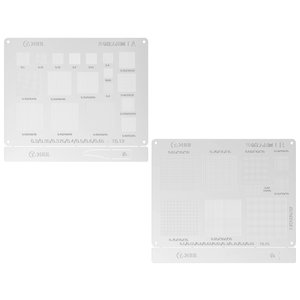 BGA трафарет 2UUL BG02, универсальный, 2 шт.