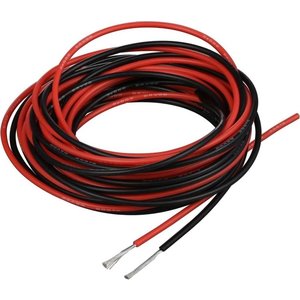 Провод в силиконовой изоляции 22AWG, 0,33 мм², 1 м