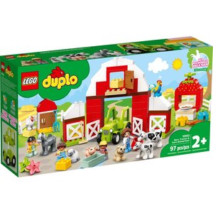 Конструктор LEGO DUPLO Хлів, трактор і догляд за тваринами 10952 